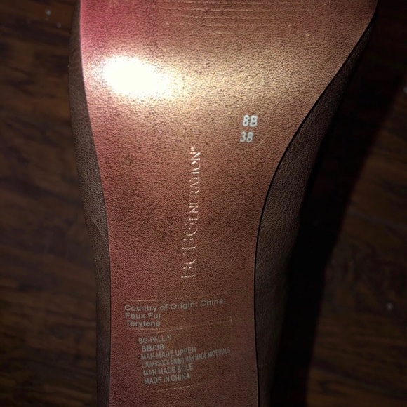 Brown Leather BCBG Booties - Picture 6 of 6